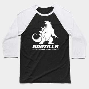 Godzilla unleash the atomic fury Baseball T-Shirt